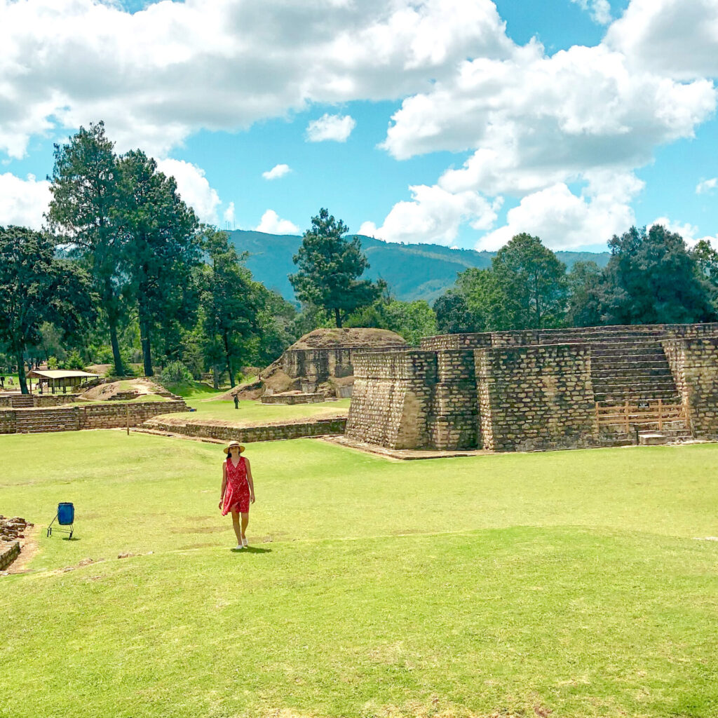 Visiting Iximché Mayan ruins in Guatemala