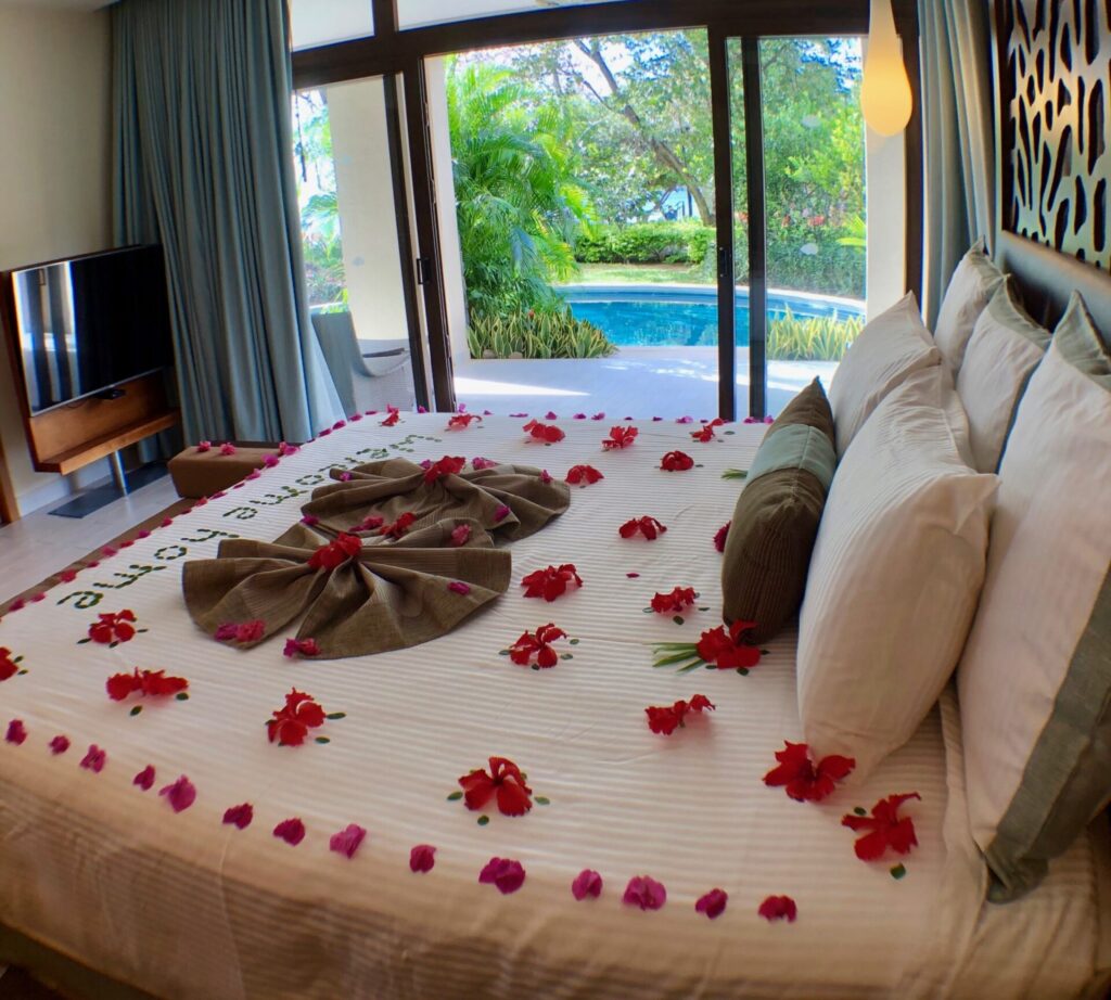 Suites with semi private pool at Dreams Las Mareas Costa Rica