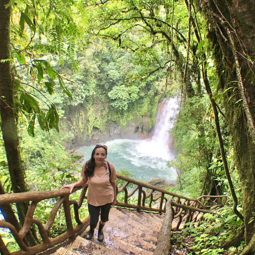 Rio Celeste waterfall, Costa Rica