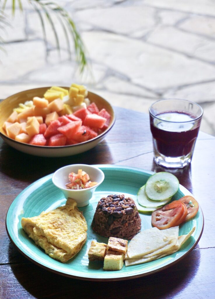 Nicaraguan traditional breakfast is one of the options. 